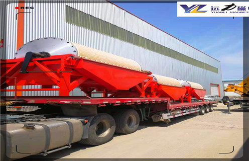 永磁磁選機(jī)，永磁磁選機(jī)調(diào)整脫水槽的上升水量是多少？_遠(yuǎn)力為您講述永磁磁選機(jī)調(diào)整脫水槽的上升水量是多少？磁場(chǎng)分布圖