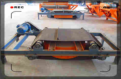 帶式電磁除鐵器，天津帶式電磁除鐵器原理_帶式強(qiáng)磁天津帶式電磁除鐵器原理工作原理構(gòu)造選型_廠家