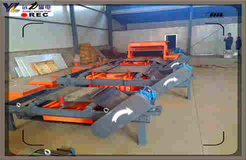 電磁自卸式除鐵器，RCDD-5電磁自卸式除鐵器設(shè)備_RCDD-5電磁自卸式除鐵器設(shè)備廠家配件_型號及工作視頻