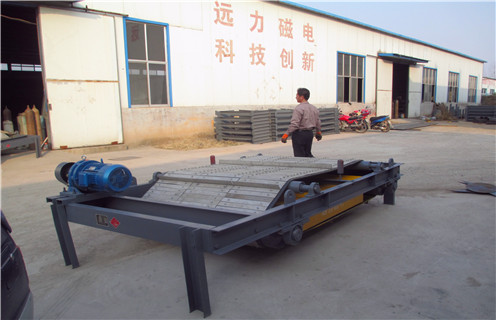 永磁自卸式除鐵器，浙江永磁自卸式除鐵器型號_技術(shù)參數(shù)_浙江永磁自卸式除鐵器型號磁塊安裝方式_如何換帶