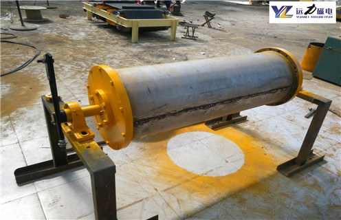 皮帶強(qiáng)磁滾筒，上海皮帶機(jī)強(qiáng)磁滾筒_滾筒磁選機(jī)多少錢一臺(tái)，上海皮帶機(jī)強(qiáng)磁滾筒工作原理