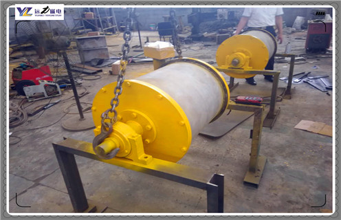 皮帶強(qiáng)磁滾筒，江西皮帶機(jī)強(qiáng)磁滾筒，江西皮帶機(jī)強(qiáng)磁滾筒多少錢一個(gè)工作原理 