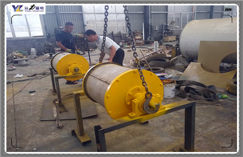 皮帶強(qiáng)磁滾筒，江西皮帶機(jī)強(qiáng)磁滾筒，江西皮帶機(jī)強(qiáng)磁滾筒多少錢一個(gè)工作原理 