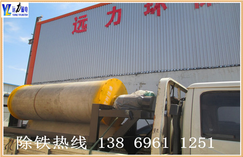 干選專用磁選機，西藏干選專用磁選機_遠力西藏干選專用磁選機的結構磁場分布圖