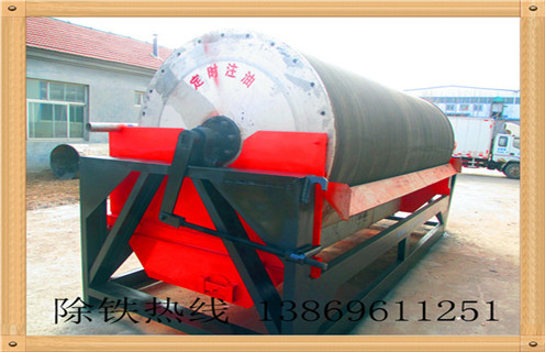 永磁干選磁選機(jī)，安徽永磁干選磁選機(jī)_遠(yuǎn)力安徽永磁干選磁選機(jī)的結(jié)構(gòu)磁場分布圖 