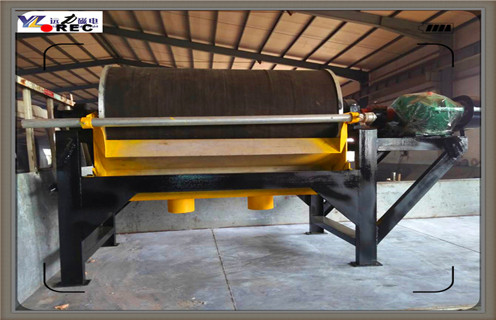 河沙磁選機，遼寧河沙磁選機_遠力遼寧河沙磁選機的結構磁場分布圖