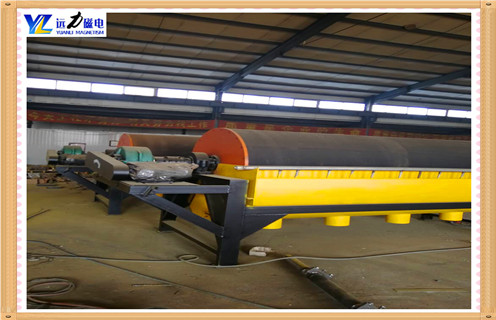 干選磁選機，鄭州干選電磁磁選機_鄭州干選電磁磁選機如何選鐵調磁發(fā)展工作視頻皮帶及結構價格