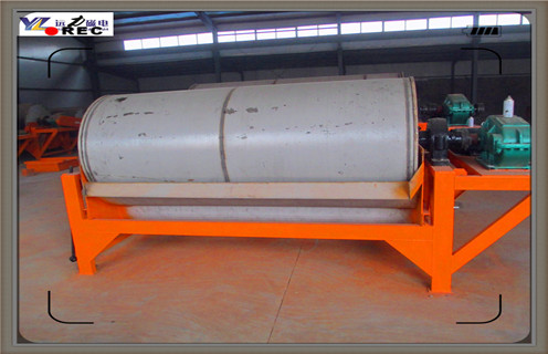 濕式永磁磁選機(jī)，黑龍江濕式永磁磁選機(jī)_遠(yuǎn)力黑龍江濕式永磁磁選機(jī)的結(jié)構(gòu)磁場(chǎng)分布圖