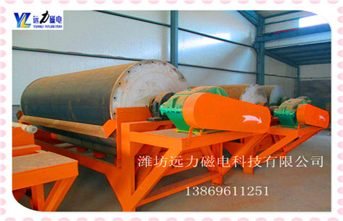 永磁筒式干式磁選機(jī)，廣西永磁筒式干式磁選機(jī)_遠(yuǎn)力廣西永磁筒式干式磁選機(jī)怎么調(diào)整優(yōu)缺點(diǎn)的結(jié)構(gòu)磁場分布圖