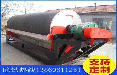 永磁濕式磁選機(jī)，四川永磁濕式磁選機(jī)_遠(yuǎn)力四川永磁濕式磁選機(jī)的結(jié)構(gòu)磁場(chǎng)分布圖